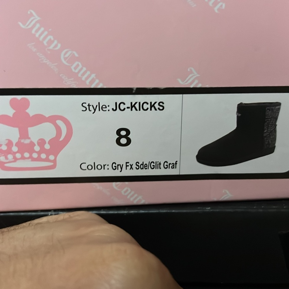 NEW  Juicy Couture Kicks Cold Weather Booties - Picture 10 of 10